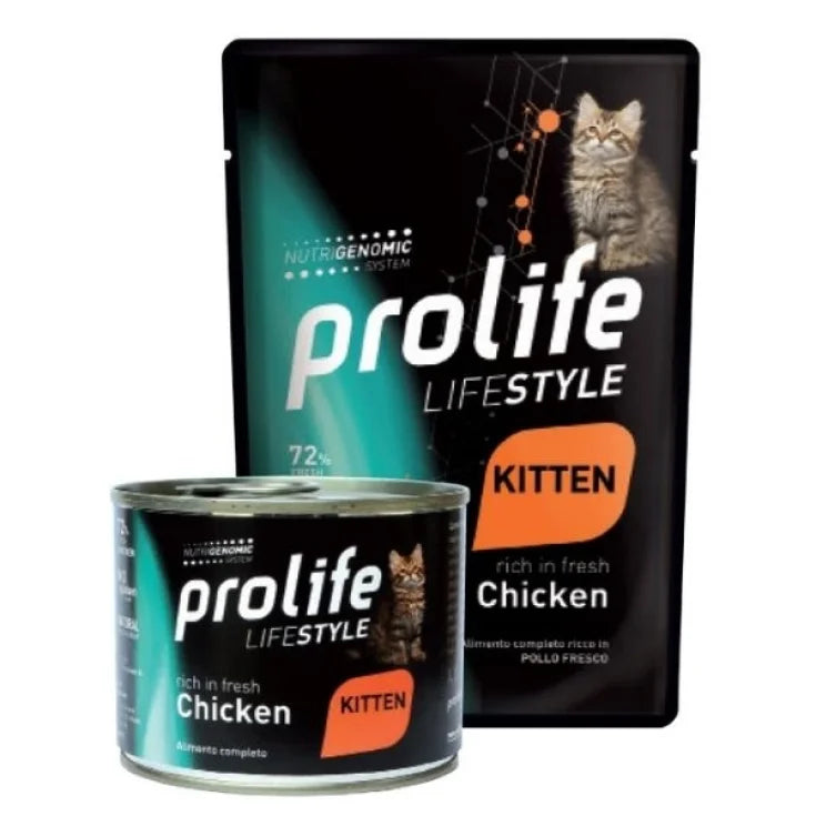 Prolife - Per Gatti Lifestyle Kitten Pollo 200 Gr