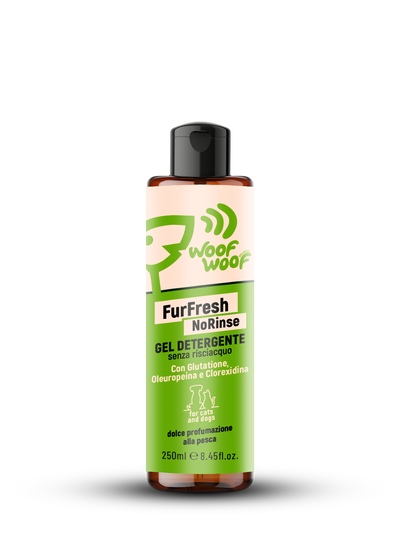 WOOF WOOF FURFRESH NORINSE 250ML