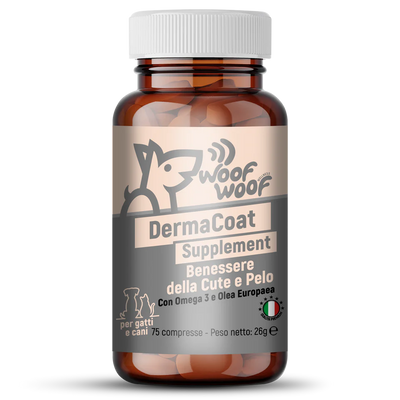 WOOF WOOF DERMACOAT SUPPLEMENT 75 CPS