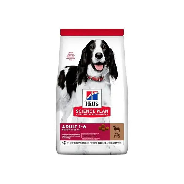 Hill's Pet - Science Plan Per Cani Adult Medium Agnello & Riso 12 Kg BG