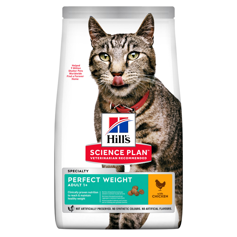 Hill's Pet -  Science Plan Per Gatti Adult Perfect Weight Pollo 1,5 Kg CS