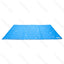 NOBLEZA Tappetino refrigerante blu 90x50 cm