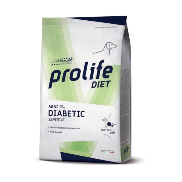 Prolife - Diet Per Cani Diabetic Sens Mini 5 Kg