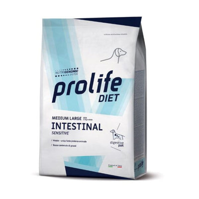 Prolife - Diet Per Cani Intestinal Sensitive M/L 8 Kg