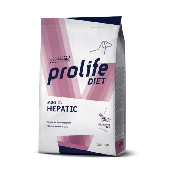 Prolife - Diet Per Cani Hepatic Mini M/L 2 Kg