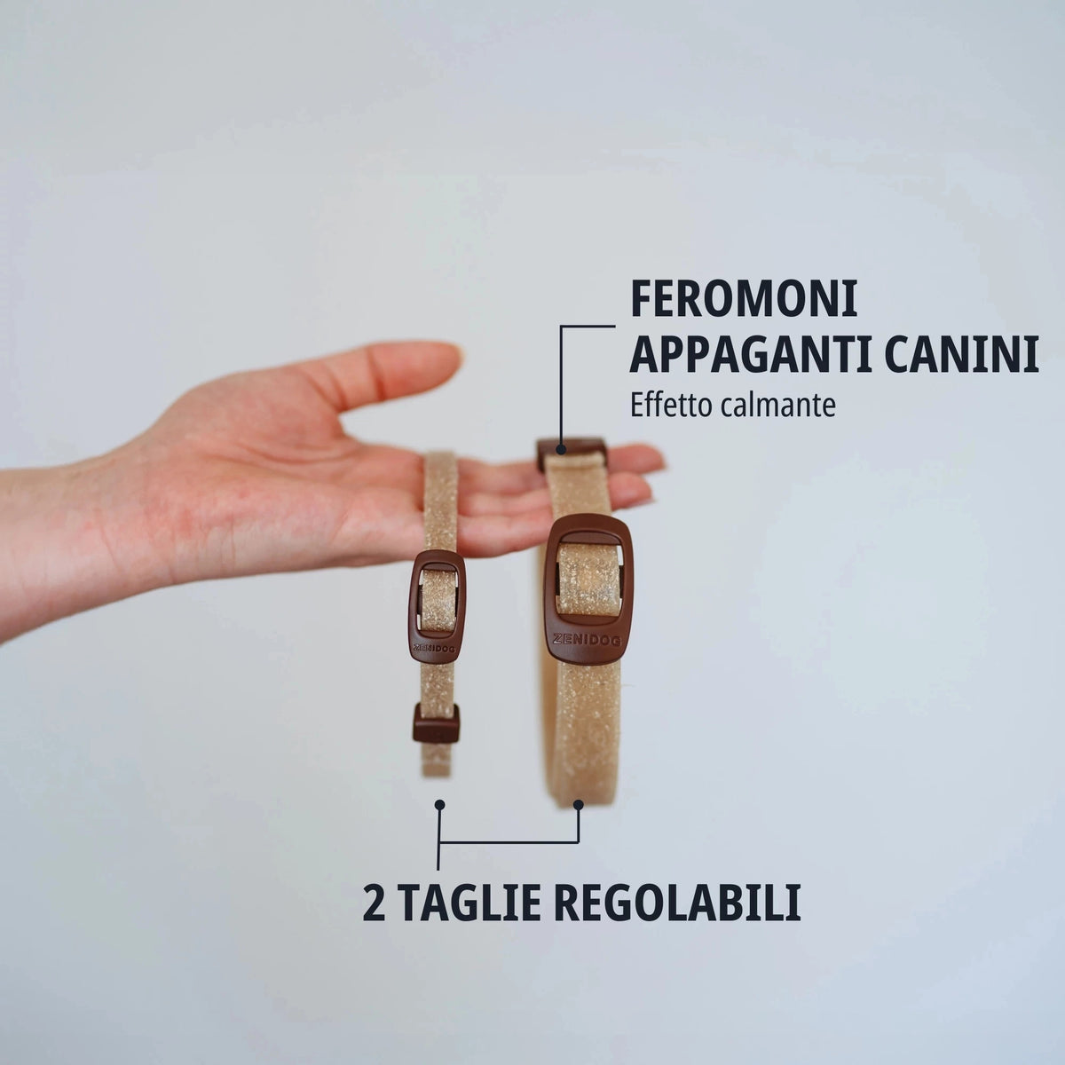 Virbac ZENIDOG Collare con Feromoni Calmanti per Cani Med Large 10-50 kg