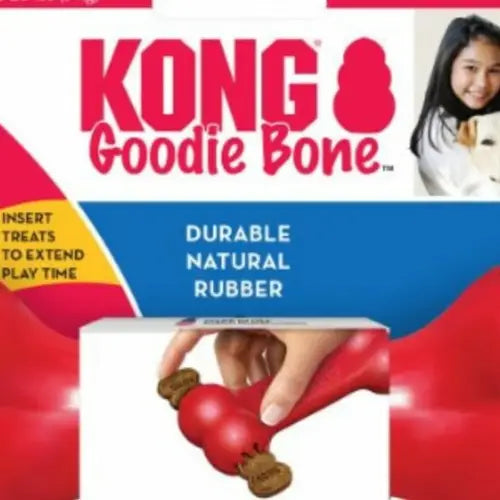 KONG Goodie Bone Large Gioco da Masticare e Dispenser di Snack