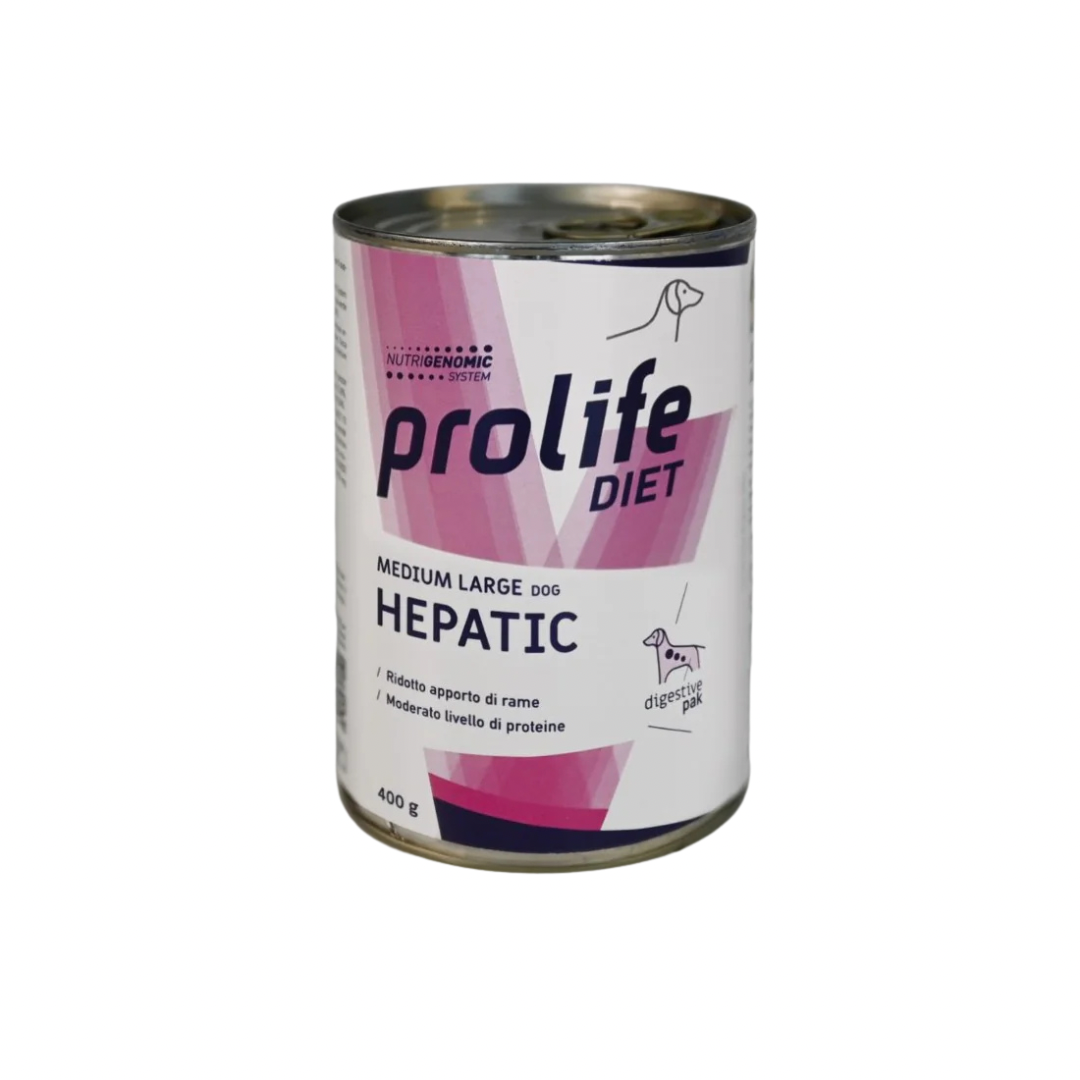 Prolife - Per Cani Vet Hepatic M/L 400 gr