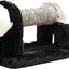 Tiragraffi in Sisal e peluche per gattini  Materiale resistente per il divertimento del tuo gatto, misura 56 x 18 x 18 cm