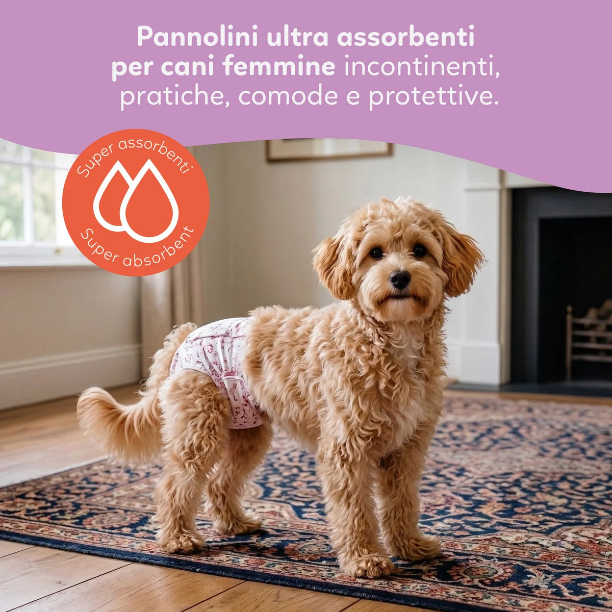 AQPET - Slips Pannolini Nappy Fascia Femm SMALL 30 pz