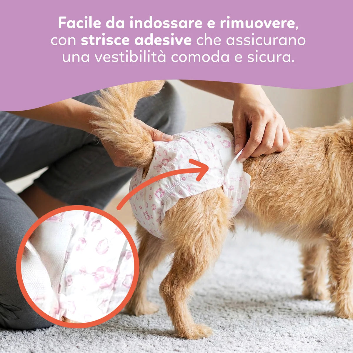 AQPET - Slips Pannolini Nappy Fascia Femm SMALL 30 pz