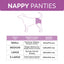 AQPET - Slips Pannolini Nappy Fascia Femm SMALL 30 pz
