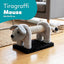 Tiragraffi in Sisal e peluche per gattini  Materiale resistente per il divertimento del tuo gatto, misura 56 x 18 x 18 cm