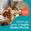 Tiragraffi in Sisal e peluche per gattini  Materiale resistente per il divertimento del tuo gatto, misura 56 x 18 x 18 cm