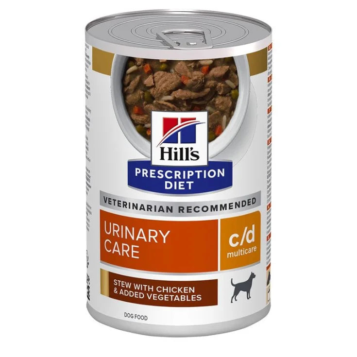 Hill's Pet -  Prescription Diet Per Cani C/D Multicare Pollo & Stufato Di Verdure 354 Gr CS