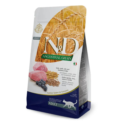 Farmina - N&D Per Gatti Ancestral Agnello & Mirtillo 1,5 Kg