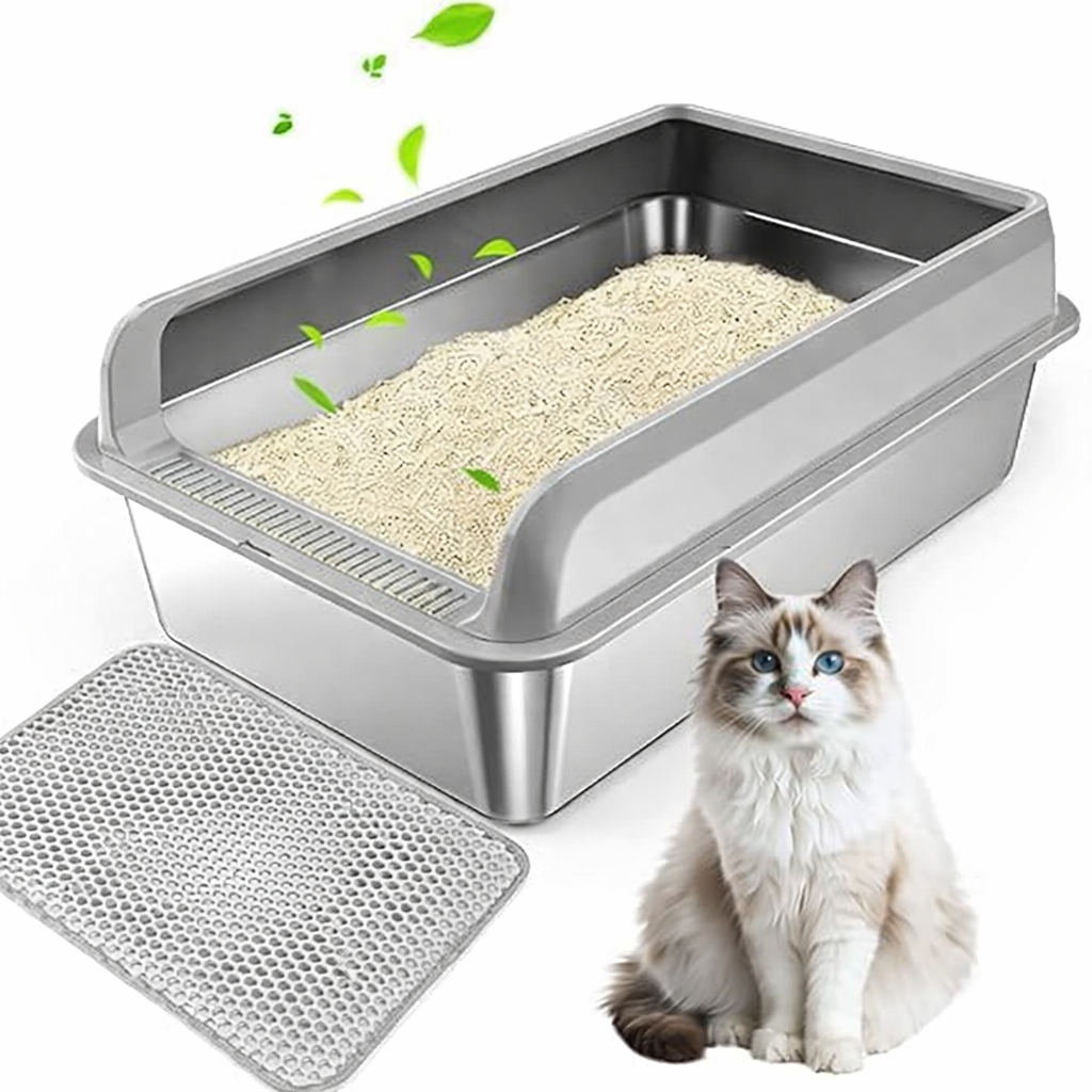 LETTIERA IN ACCIAIO - GATTO