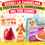 Festeggiamo Insieme Con Candelina, Cappellini e Tortina al Salmone da Personalizzare per il tuo Cane