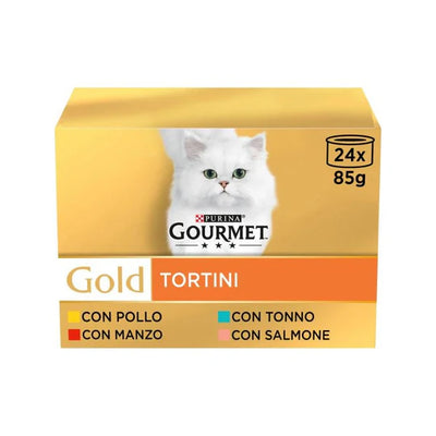 Purina Gourmet Gold Adult Tortini 24 x 85 gr