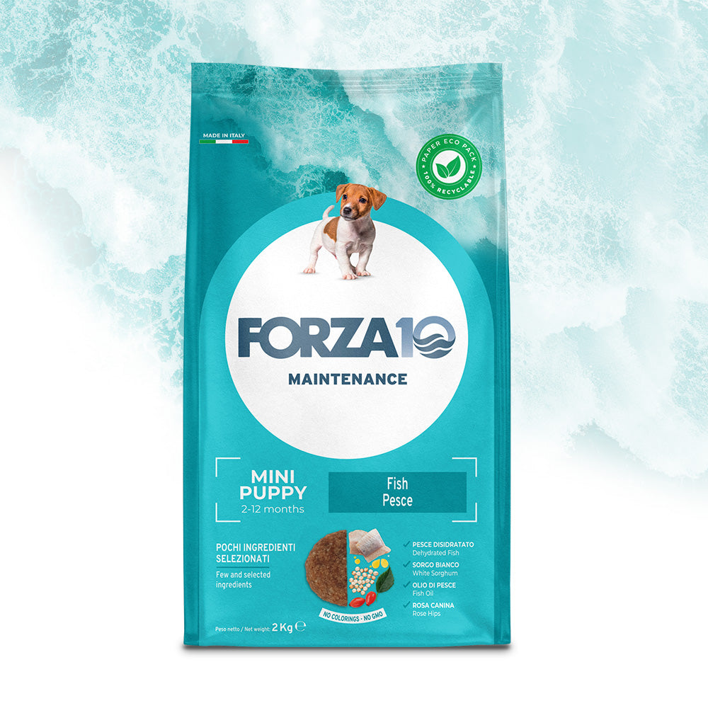 Forza 10 - Puppy Per Cani Junior Pesce S/M 2 Kg