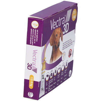 Ceva - Vectra 3D Per Cani 3 Pipette 1,5-4 Kg