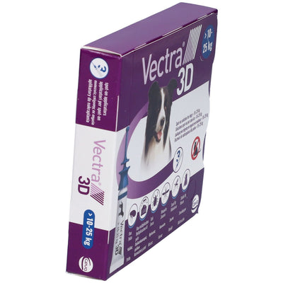 Ceva - Vectra 3D Per Cani 3 Pipette 10-25 Kg