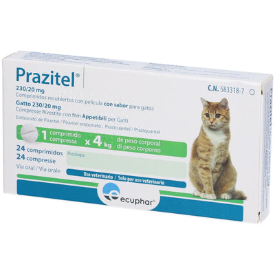 Ecuphar - Prazilet Per Gatto 24 Compresse Ricoperte