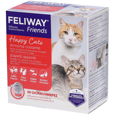 Ceva - Feliway Friends Diffusore con ricarica 48 ml Per Gatti