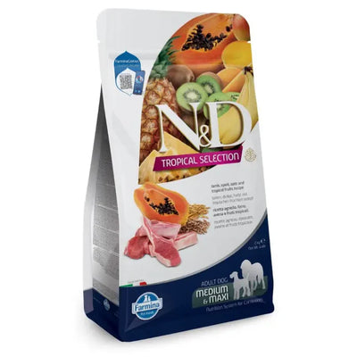 Frmina - N&D Per Cani Tropical Selection Lamb Adult MED/MAX 2 Kg