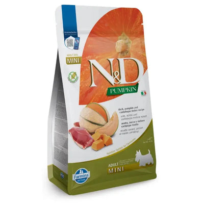 Farmina - N&D Pumpkin Per Cani Anatra & Cantalupo Adult Mini 2 Kg