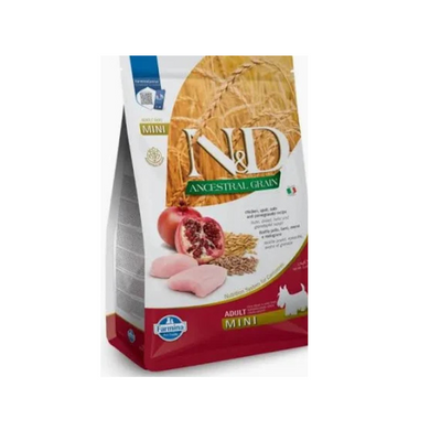 Farmina - N&D Per Cani  Ancestral Pollo & Melograno AD MED/MAX 12 Kg