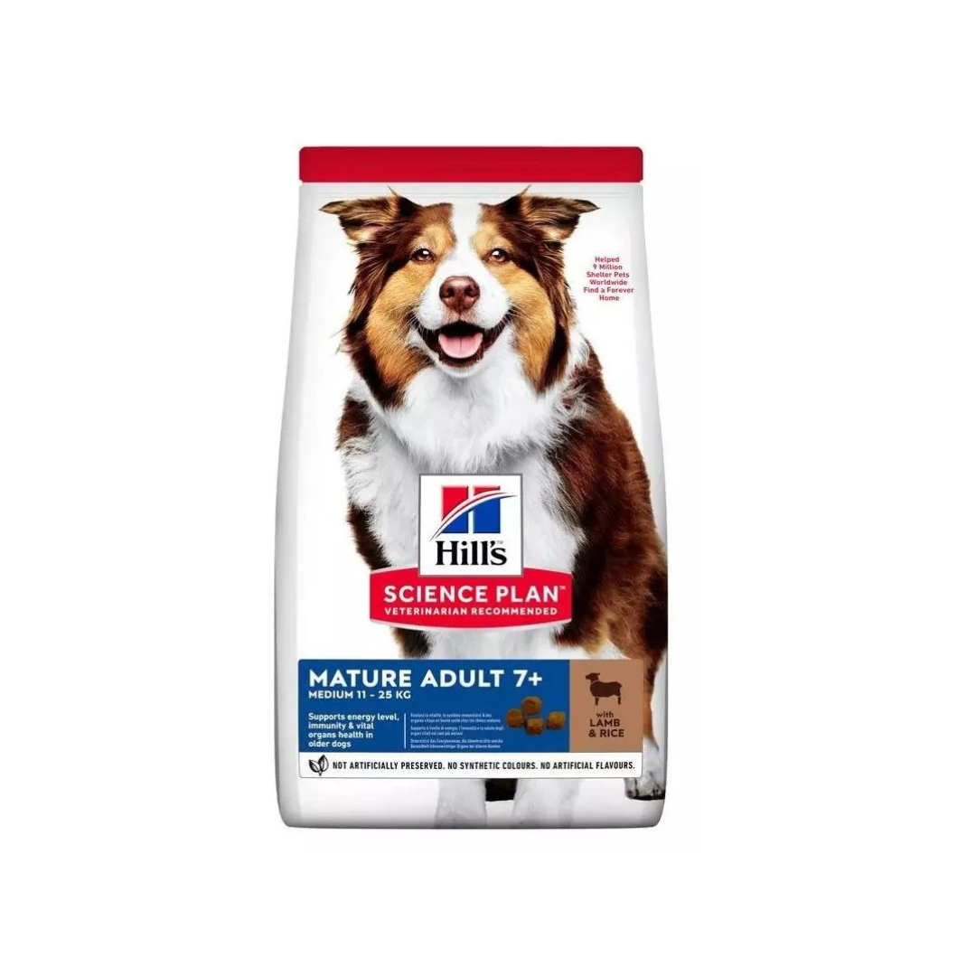 Hill’s Pet - Science Plan Per Cani Mature Medium Agnello & Riso 12 Kg BG