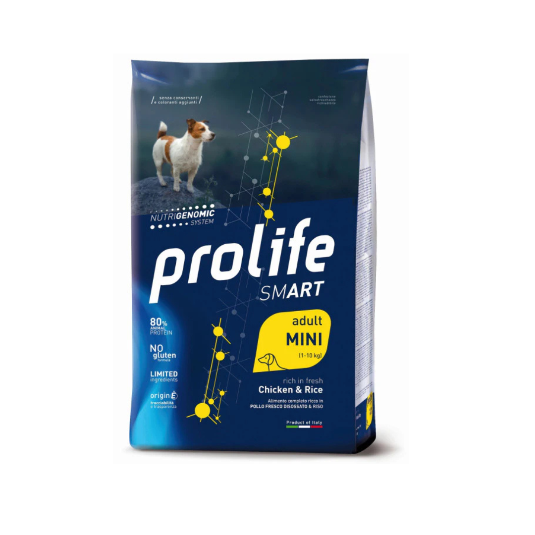 Prolide - Per Cani Smart AD Pollo & Riso Mini 7 Kg