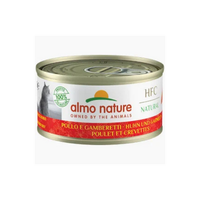 Almo Nature - Legend Per Gatti - Pollo e Gamberetti Mega Pack 6 x 70 Gr