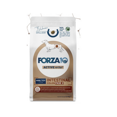 Forza 10 - Per Cani Active Intestinal Colon Fase 2 Mini/Toy 1,5 Kg