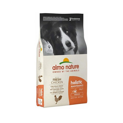 Almo Nature - HOLISTIC 12 Kg Medium Adult con Pollo Per Cani