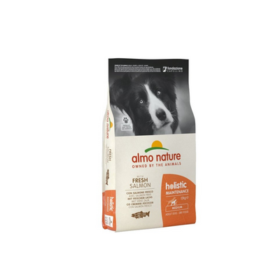 Almo nature - HOLISTIC 12 Kg Medium Adult con Salmone Per Cani