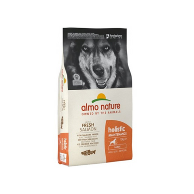 Almo Nature - HOLISTIC 12 Kg Large Adult con Salmone Per Cani