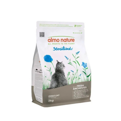 Almo Nature - Adult Sterilised - Acciughe 2 Kg Per Gatti