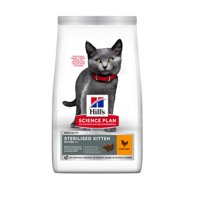 Hill's Pet -  Science Plan  Per Gatti  Sterilised Kitten Pollo 1,5 Kg CS