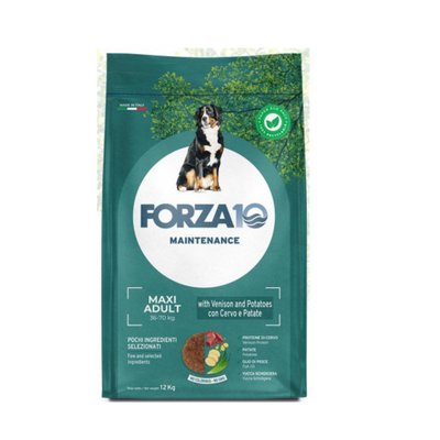 Forza 10 - Mant Per Cani  MaxAdult Cervo e Patate 12 Kg