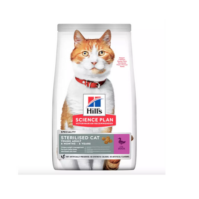 Hill's Pet -  Science Plan  Per Gatti  Adult Sterilised Anatra 1,5 Kg CS