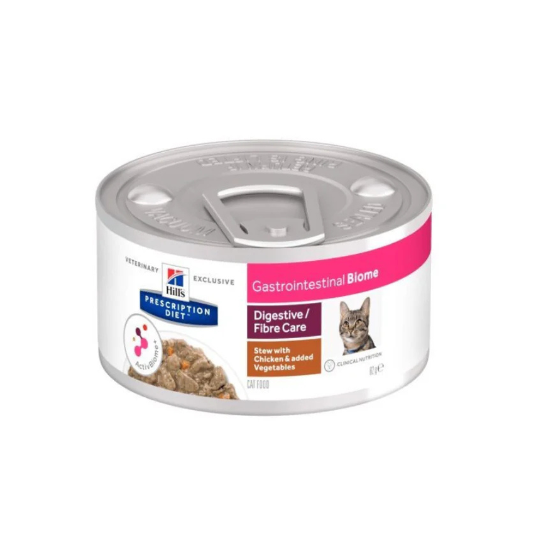 Hill's Pet - Prescription Diet Per Gatti  Gastrointestinal Biome Pollo & Stufato Di Verdure 82 Gr