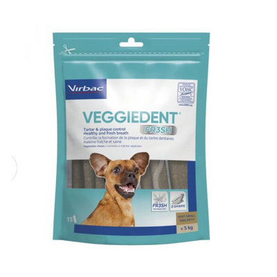 Virbac - Per Cani Veggiedent XS 120 G 15 Pz