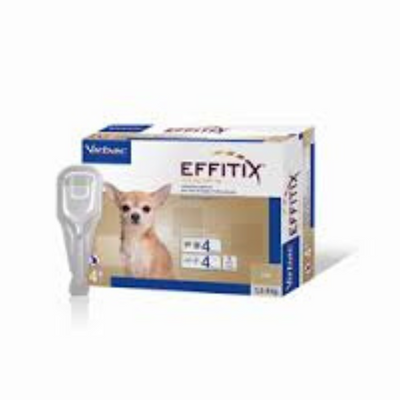 Virbac - Per Cani Effitix Toy 1,5-4 Kg 4 Pipette 0,44 Ml 26,8+240 Mg