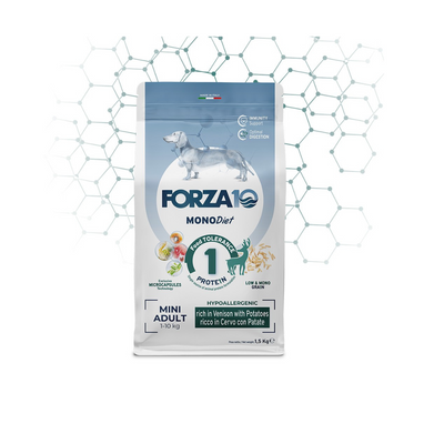 Forza 10 - Per Cani Mini Diet Cervo con Patate 1,5 Kg