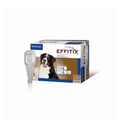 Virbac - Per Cani effitix Exlarge 40-60 Kg 4 Pipette 6,60 Ml 402 + 3600