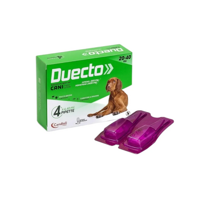 Candioli - Duecto Spot On 20 Kg - 40 Kg 4 Pipette Per Cani