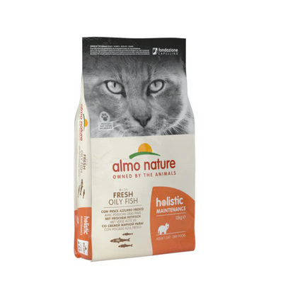 Almo Nature - HOLISTIC 12 Kg Adult con Pesce Azzurro Per Gatti