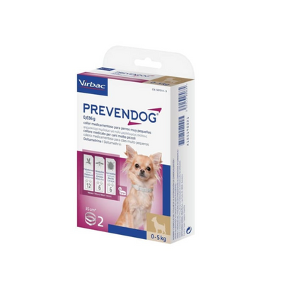 Virbac - Prevend Per Cani 35Cm X 2 Collari